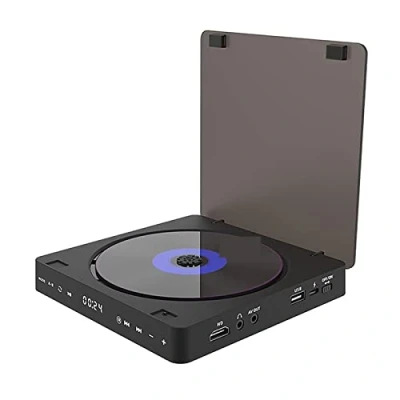 Image of EDEDE Portable Dvd Player, Mini CD Player Home DVD/VCD Hd Video Hifi Stereo Speakers 1080P Multi functional for TV Projector Beginners