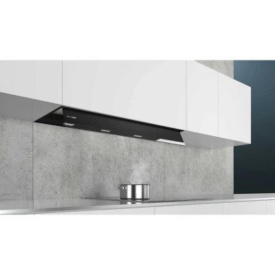 Image of Siemens LJ97BAM60B iQ500 Integrated Design Hood 90 cm clear glass black