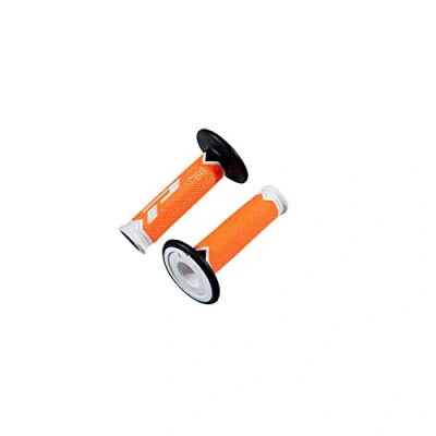 Image of Progrip 788 Pa078800WAFN Motocross Handlebar Grips White/Fluorescent Orange/Black