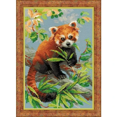 Image of RIOLIS Cross Stitch Kit 1627 ed Panda