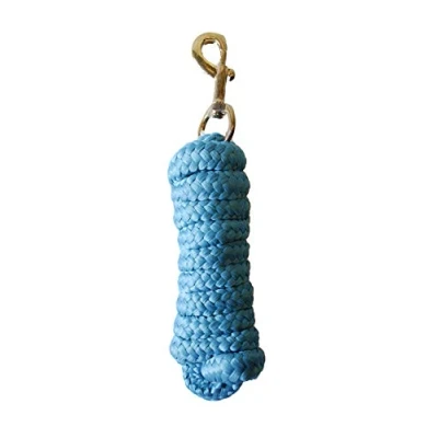Image of Rhinegold Luxe Lead Rope, Turquoise
