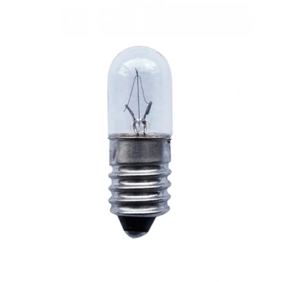 Image of Schiefer My Green Lighting 24v 3w E10 miniature pygmy light bulb (27mm x 10mm, MES, NOT MAINS 240v)