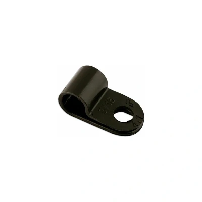 Image of CONNECT Black Nylon P Clips 9mm Pack of 100 30352