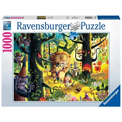 Image of Ravensburger Lions, Tigers and Bears, Oh My (Wizard of Oz) 1000 Piece Jigsaw Puzzle for Adults &amp; Kids Age 12 Years Up Amazon Exclusive