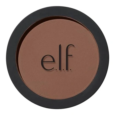 Image of e.l.f. Primer Infused Bronzer, Long Lasting &amp; Budge Free Makeup, Lightweight Buildable, Smooth Easy Application, Vegan Cruelty Free, Desert Sun