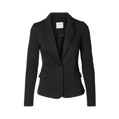 Image of Vero Moda Vmjulia LS DNM NOOS Blazer, Women&#039;s, Size: 10, Black