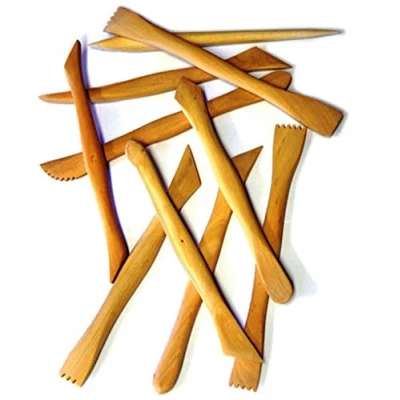 Image of Lexicon Select Boxwood Clay Modelling Tools Pack of 10