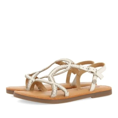Image of GIOSEPPO Aucilla Sandal, White, 4.5 UK