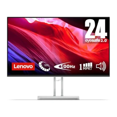 Image of LENOVO L24i 4A Full HD 24&quot; IPS Monitor Grey, Silver/Grey