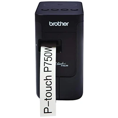 Image of Brother PT P750W Label Printer, P Touch Labeller, Wireless, PC Connected &amp; NFC, Desktop