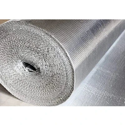Image of GTYUNZP Radiator Insulation Foil 3 4mm Thick Heat Reflective Bubble Wrap Reflector Self adhesive Saves Energy &amp; Money (Size : 1mx5m)
