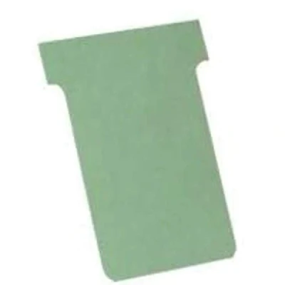 Image of Nobo T Cards A110 Light Green Size 3 (Pack of 100)