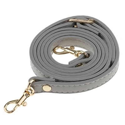 Image of Sharplace Solid Adjustable Crossbody Shoulder Bag Handbag Straps Replacements 120cm, Gray, Length