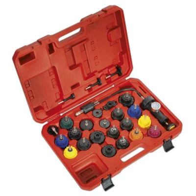 Image of Sealey Cooling System Pressure Test Kit 25pc