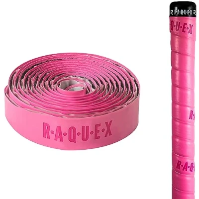 Image of Raquex Cushion Hockey Stick Grip Super Grippy Anti Slip PU Material Grip, Over 2m Long. Soft and Absorbent, Minimises Vibrations. Self Adhesive Backing, Extra Long Length