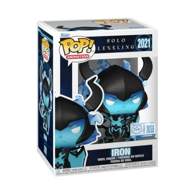 Image of Funko Pop! Plus: Solo Leveling Iron 1/6 Odds for Rare Chase Variant Glow In the Dark Amazon Exclusive Collectable Vinyl Figure Gift Idea Official Merchandise Toys Kids &amp; Adults