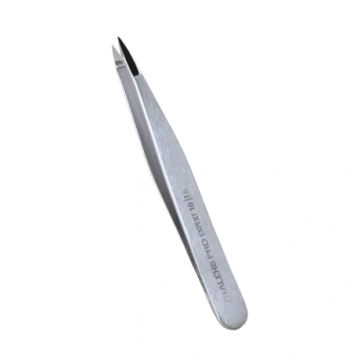 Image of Ingrown Hair Tweezers STALEKS PRO Type 5 Pinpoint Tip Tweezer Surgical Stainless Steel Durability Precision Handmade for Experts and Professionals.