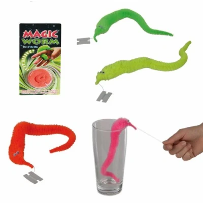 Image of Novelty and Fun Magic Worm Boys Perfect Ideal Christmas Stocking Filler / Present