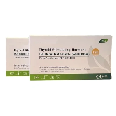 Image of 2 x Underactive Thyroid Test Kit, TSH Blood Tests for Hypothyroidism