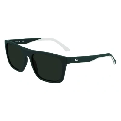 Image of Lacoste L957S Sunglasses for Men Matte Green