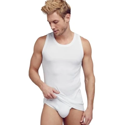 Image of Jockey® Luxury Cotton A Shirt, White, XL