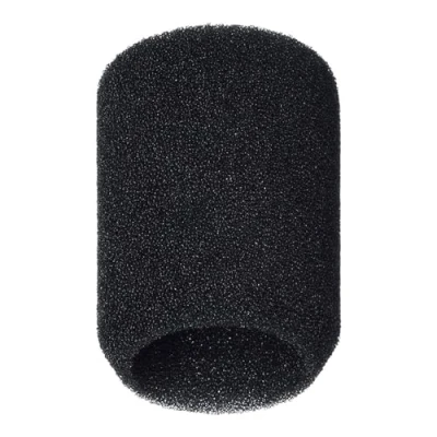 Image of Shure A85WS Black Foam Windscreen for SM85, SM86, SM87A and BETA87A, BETA87C