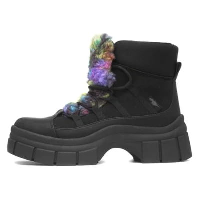 Image of ROCKET DOG Women&#039;s Tiger Fashion Boot, Black, 6 UK