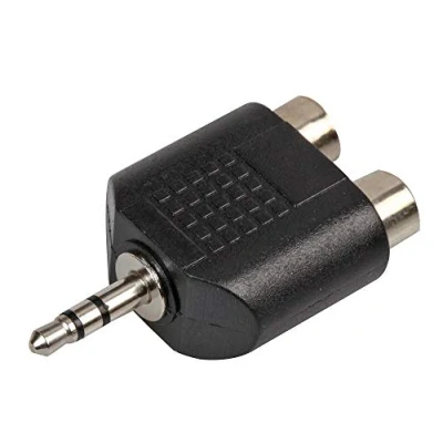Image of Pro Signal PSG08577 2 Phono To 3.5mm Stereo Jack Plug Adaptor