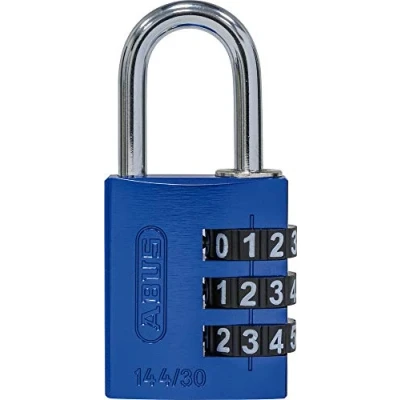 Image of ABUS 144/30 combination lock with large numbers., 80791