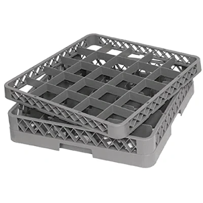 Image of Vogue Glass Rack Extenders 25 Compartments Wine Bar Pubs Flutes Stemware Holder