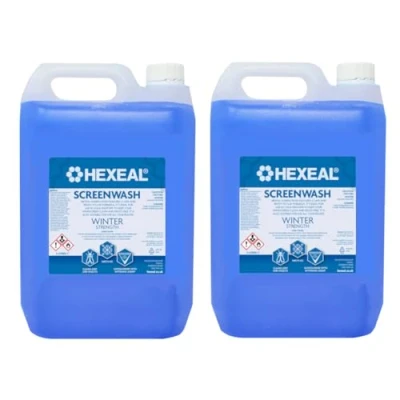 Image of Hexeal Screenwash 10⁰C 10L All Seasons Concentrated Effective To