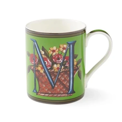 Image of Spode Kit Kemp Alphabet Mug (Kit M)