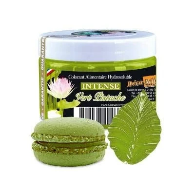Image of Pistachio Green (Vert Pistache) Intense Water Soluble food colour (50g)