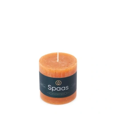 Image of Spaas Rustic Pillar Candle 70/70 mm 25h, Orange