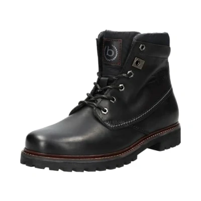 Image of bugatti Men&#039;s 321 aoq30 Boots Cold Lining, Black, 10 UK