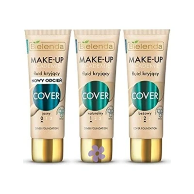Image of Bielenda Make Up Academie Perfect Cover Fluid Podkład Kryjący 01 Natural 30g