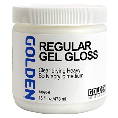 Image of Golden Acryl Med 16 Oz Regular Gel Gloss