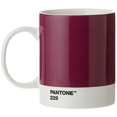 Image of Copenhagen Design 101030229 PANTONE Mug, coffee/tea cup, fine china (ceramic), 375 ml, aubergine, 229 C, Porcelain, One size