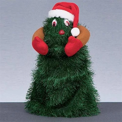 Image of Widdle Wonderland 30cm Musical Dancing Christmas Tree Plays Jingle Bell Rock 1970