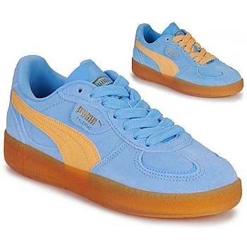 Image of Puma Trainers, Women&#039;s, Size: 4, Light blue/almost apricot shoes