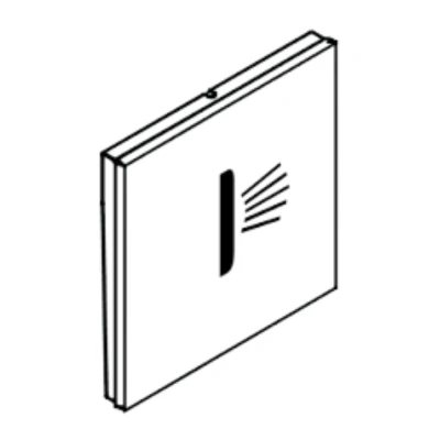Image of hansgrohe Rainselect Body Shower Symbol Chrome (93304000)