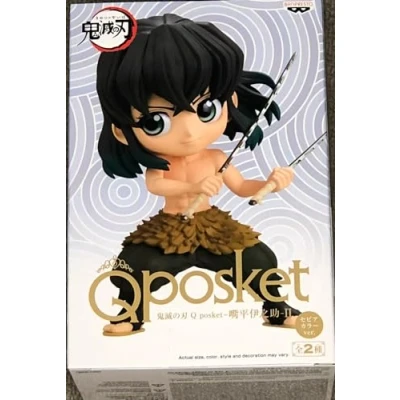 Image of BanPresto Demon Slayer Q posket Inosuke Hashibira II Version B Statue