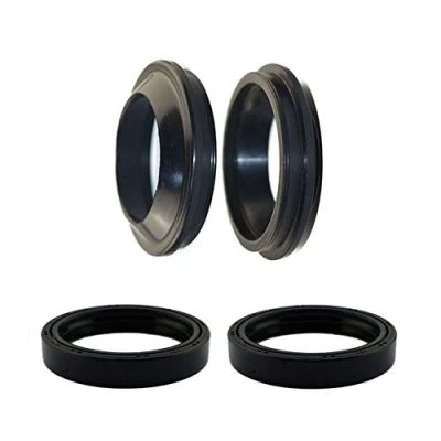 Image of AHL 37mm x 50mm Front Fork Damper Oil Seal &amp; Dust Set for Honda CB500 CB 500 R/T 1993 1996