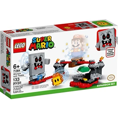 Image of LEGO 71364 Super Mario Whomp’s Lava Trouble Expansion Set Buildable Game