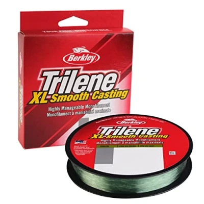 Image of Berkley Trilene® XL®, Low Vis Green, 12lb 5.4kg, 300yd 274m Monofilament Fishing Line, Suitable for Freshwater Environments