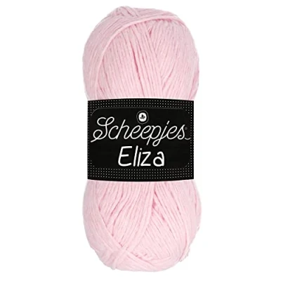 Image of Scheepjes Eliza 227 Baby Pink Yarn 1x100g