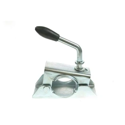Image of 48mm Trailer Clamp, Jockey Wheel Prop, Steel, Maypole