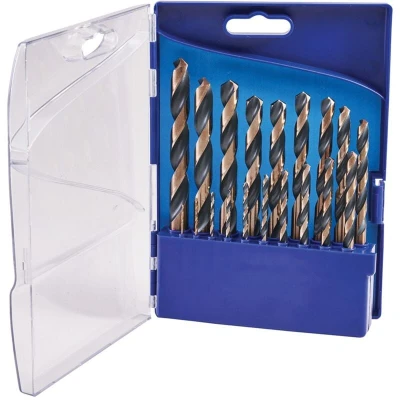 Image of Faithfull Professional HSS Jobber Drill Bit Set 19 Piece (1 10mm)