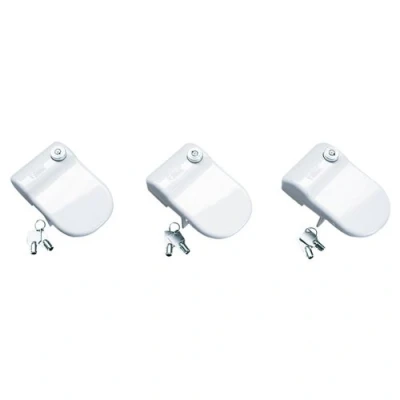 Image of Fiamma Safe Door Frame Kit X3 White