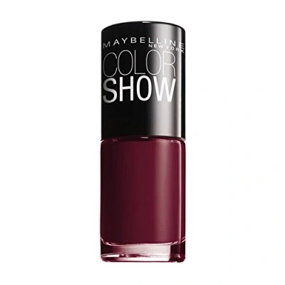Image of Maybelline Colour Show Nail Polish, 352 Downtown Red, 7ml